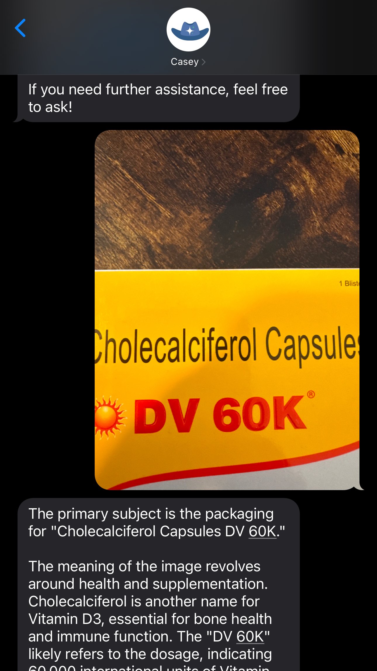 Casey Texts
